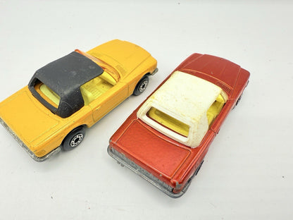 Matchbox Superfast 6 Mercedes 350 SL x 2 Good Condition Unboxed - Magic Matchbox