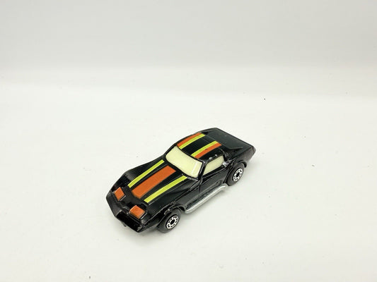 Matchbox Superfast 62 Chevrolet Corvette Opaque Windows & Silver Base VG UB - Magic Matchbox