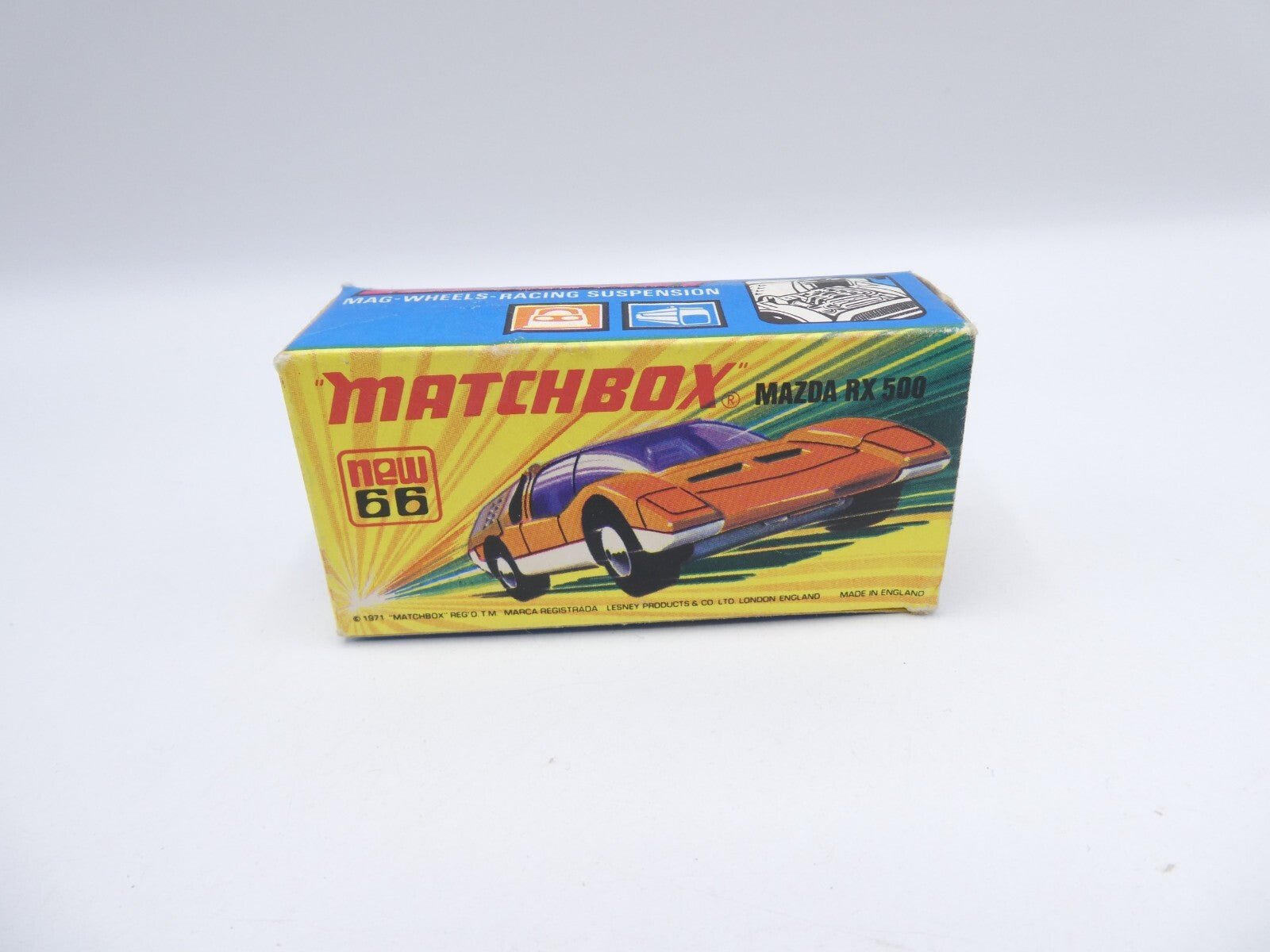 Matchbox Superfast 66 Mazda RX500 Empty Original Box - Magic Matchbox