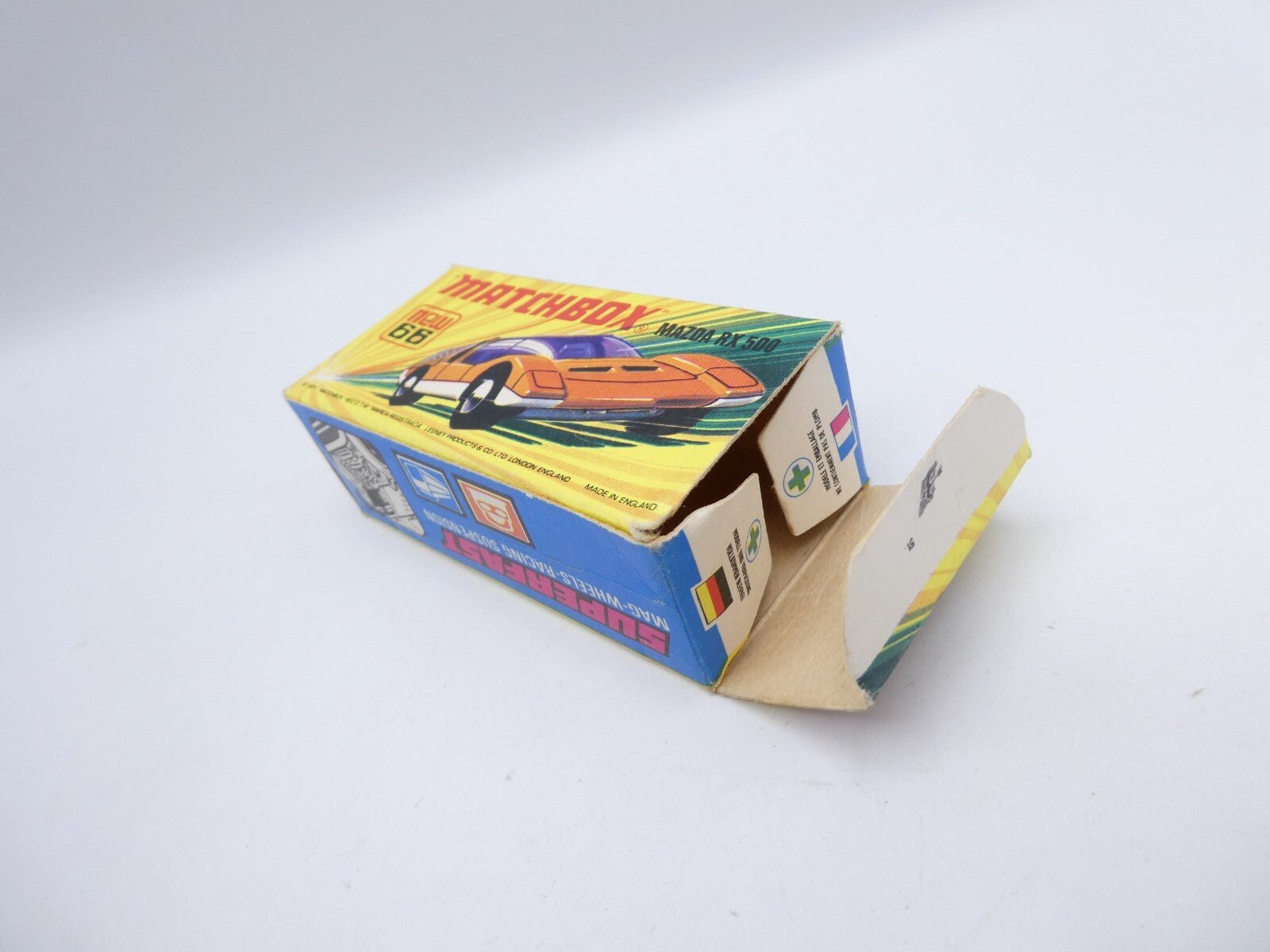 Matchbox Superfast 66 Mazda RX500 Empty Original Box - Magic Matchbox