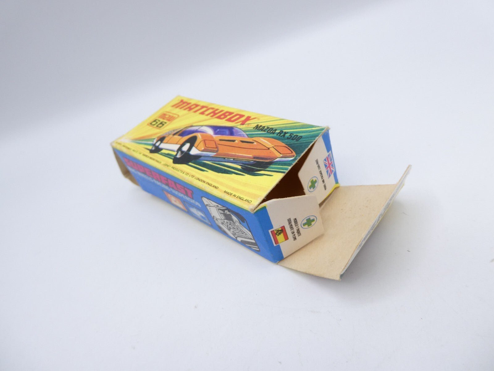 Matchbox Superfast 66 Mazda RX500 Empty Original Box - Magic Matchbox