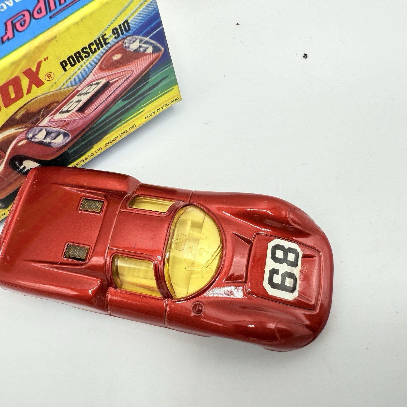 Matchbox Superfast 68 Porsche 910 With 68 Label - Magic Matchbox
