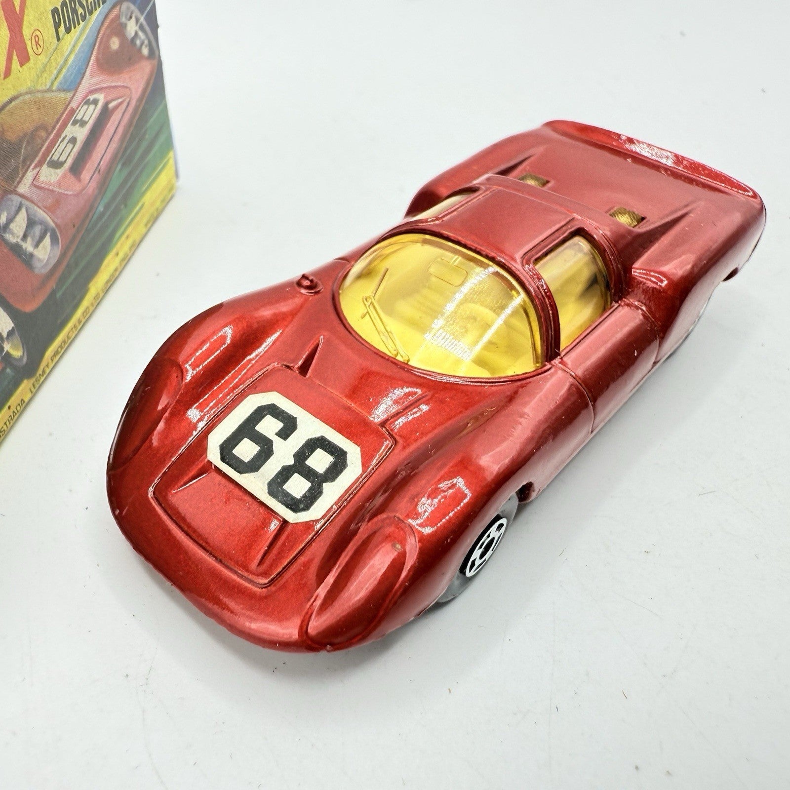 Matchbox Superfast 68 Porsche 910 With 68 Label Very Close To Mint - Magic Matchbox