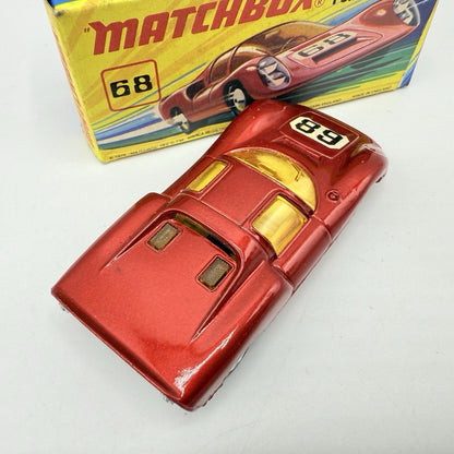 Matchbox Superfast 68 Porsche 910 With 68 Label Very Close To Mint - Magic Matchbox