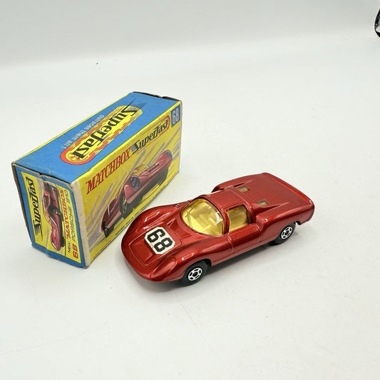 Matchbox Superfast 68 Porsche 910 With 68 Label Very Close To Mint - Magic Matchbox