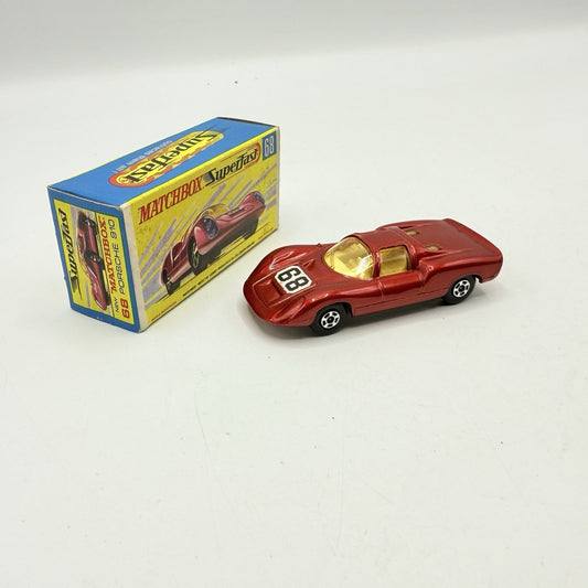 Matchbox Superfast 68 Porsche 910 With 68 Label Very Close To Mint - Magic Matchbox