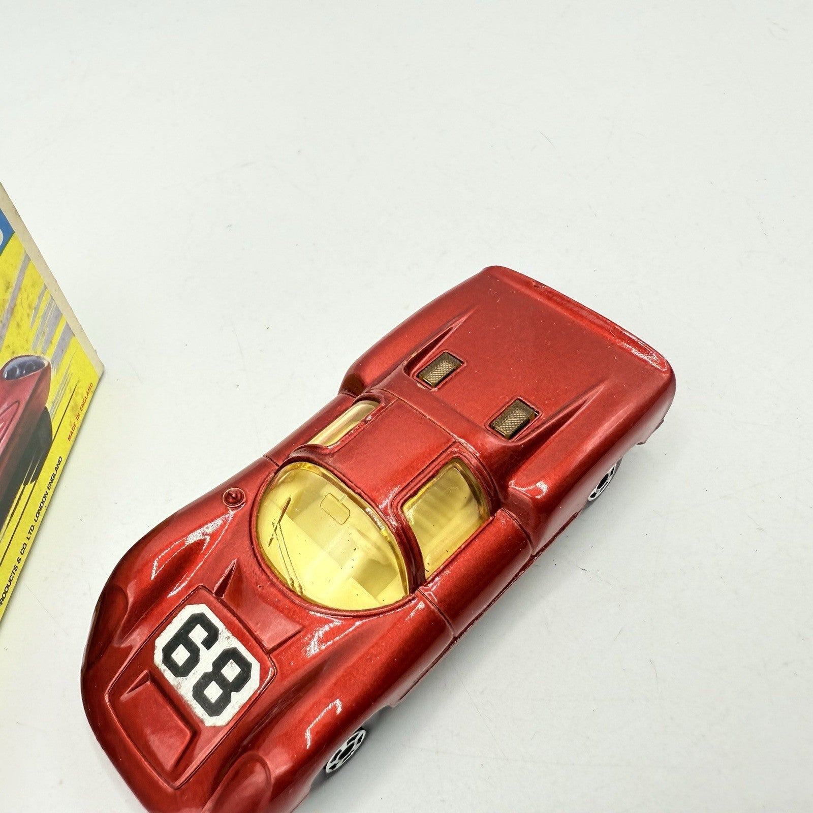 Matchbox Superfast 68 Porsche 910 With 68 Label Very Close To Mint - Magic Matchbox