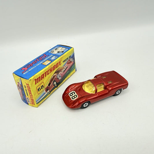 Matchbox Superfast 68 Porsche 910 With 68 Label Very Close To Mint - Magic Matchbox