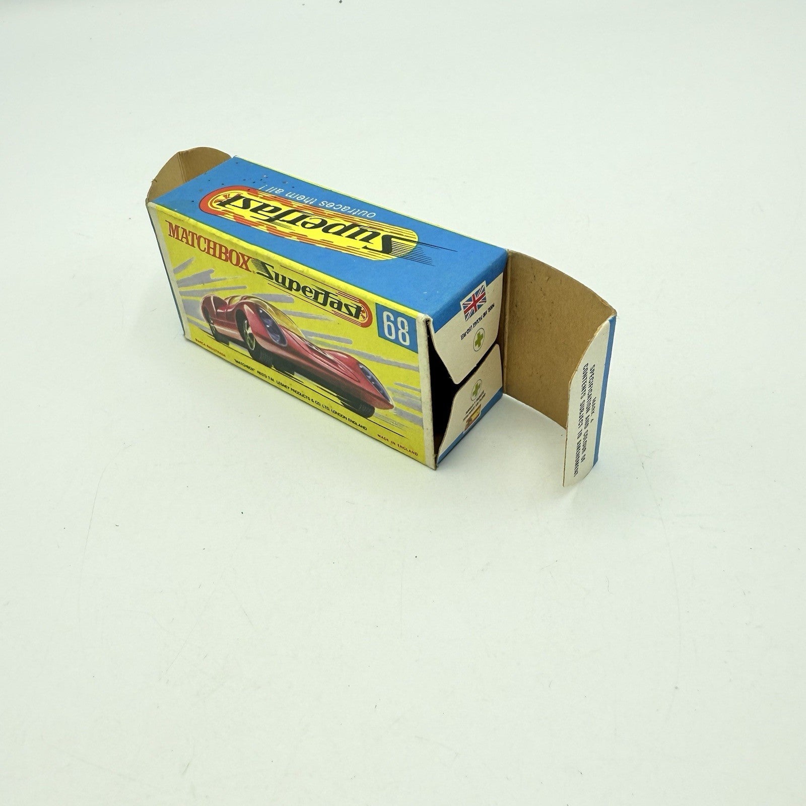 Matchbox Superfast 68 Porsche 910 With 68 Label Very Close To Mint - Magic Matchbox