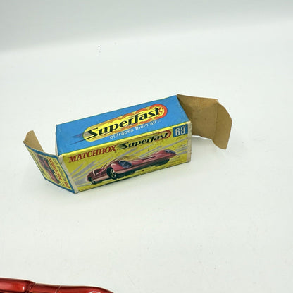 Matchbox Superfast 68 Porsche 910 With 68 Label Very Close To Mint - Magic Matchbox