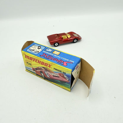 Matchbox Superfast 68 Porsche 910 With 68 Label Very Close To Mint - Magic Matchbox