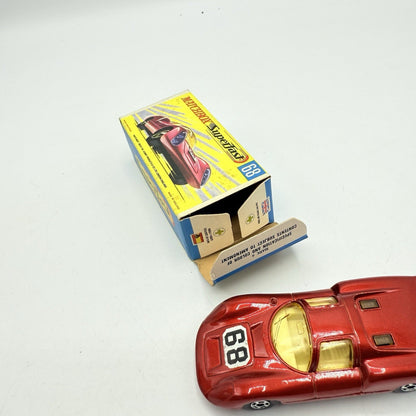 Matchbox Superfast 68 Porsche 910 With 68 Label Very Close To Mint - Magic Matchbox
