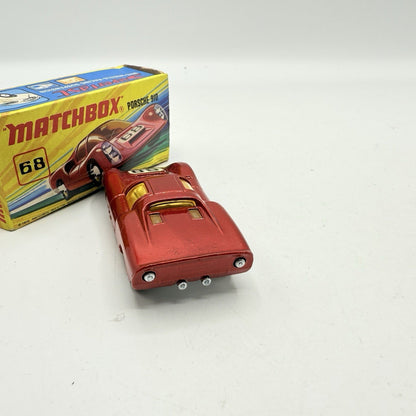 Matchbox Superfast 68 Porsche 910 With 68 Label Very Close To Mint - Magic Matchbox