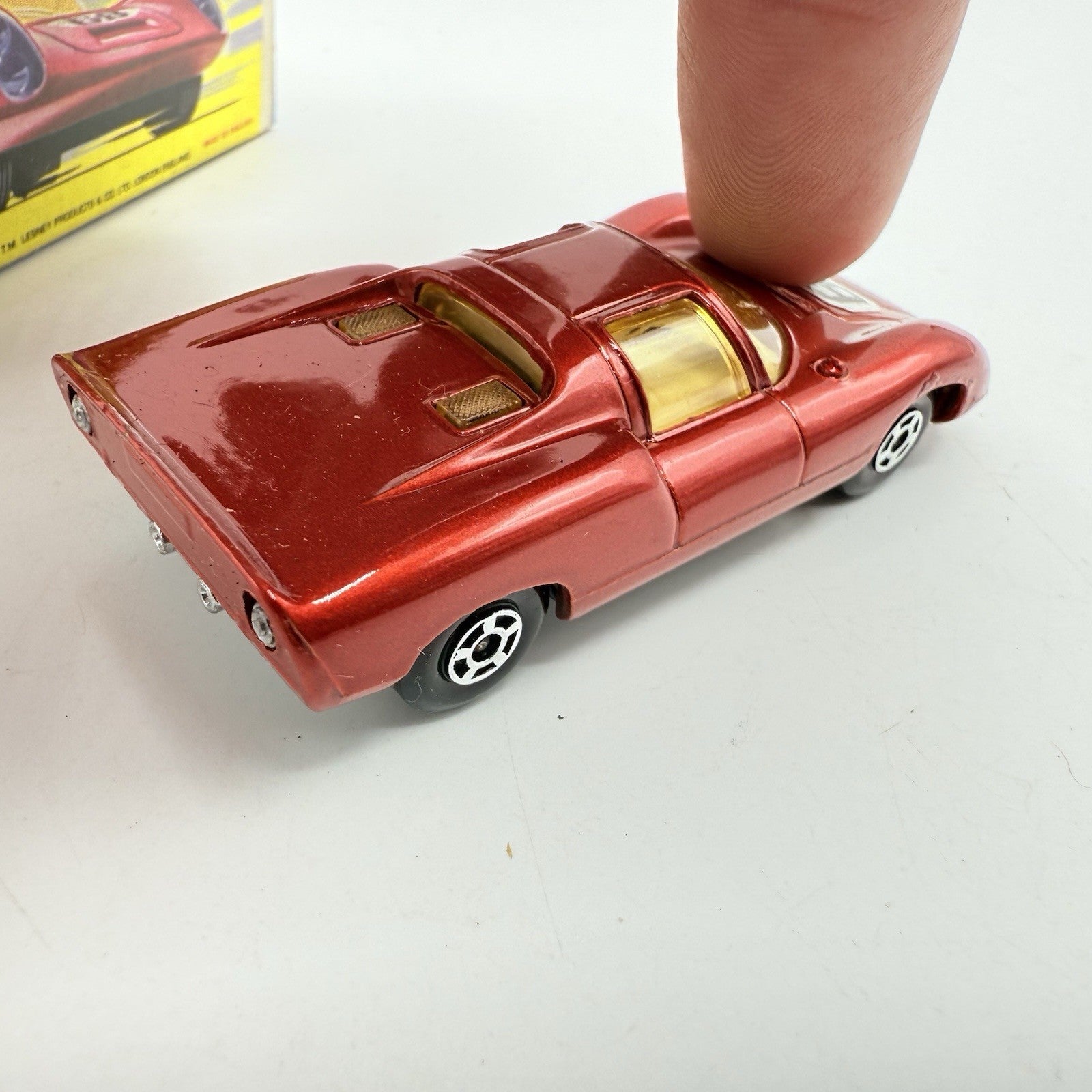Matchbox Superfast 68 Porsche 910 With 68 Label Very Close To Mint - Magic Matchbox
