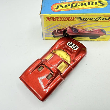 Matchbox Superfast 68 Porsche 910 With 68 Label Very Close To Mint - Magic Matchbox