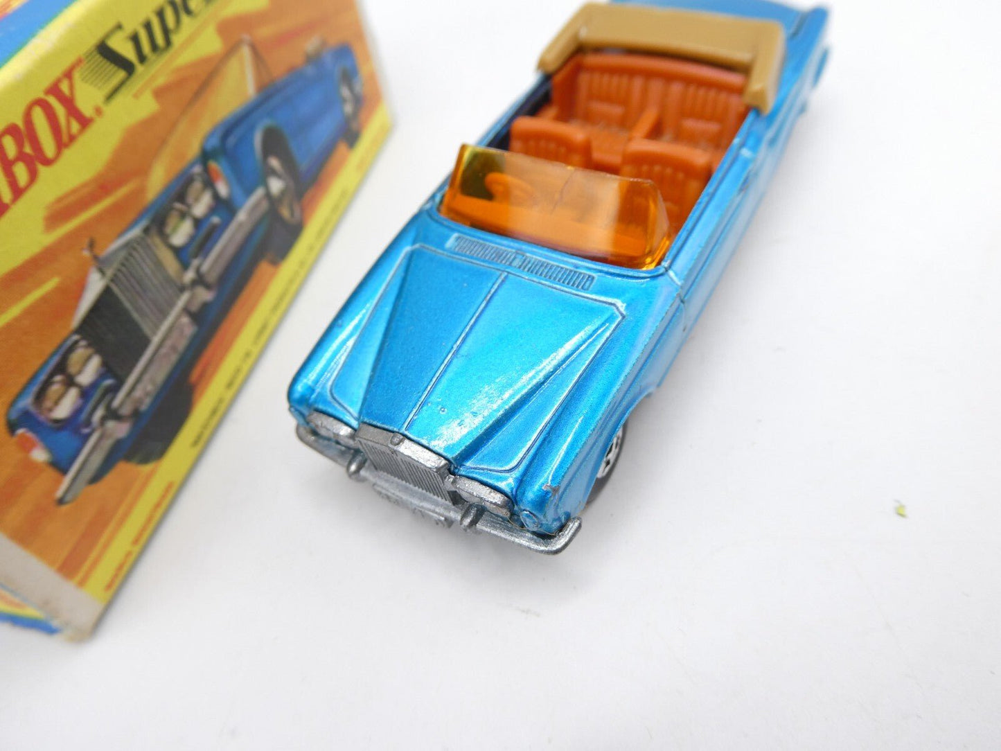 Matchbox Superfast 69 Rolls Royce Blue Boxed - Magic Matchbox