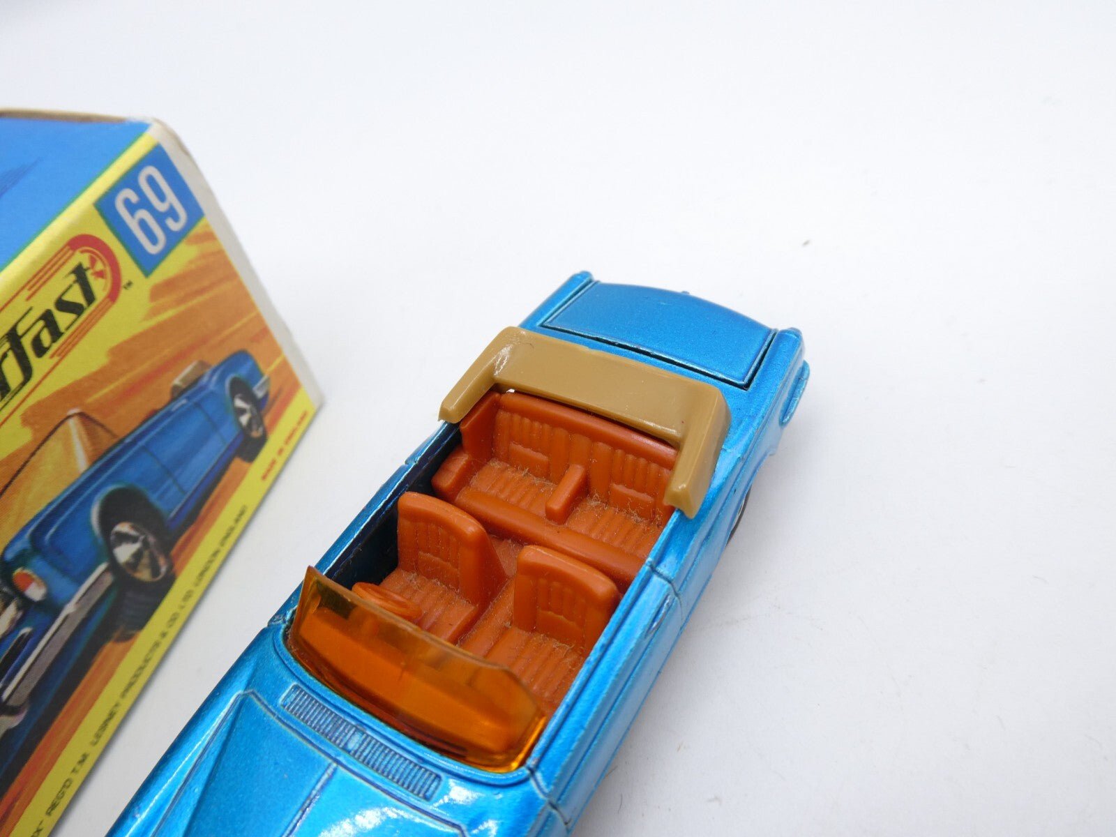 Matchbox Superfast 69 Rolls Royce Blue Boxed - Magic Matchbox