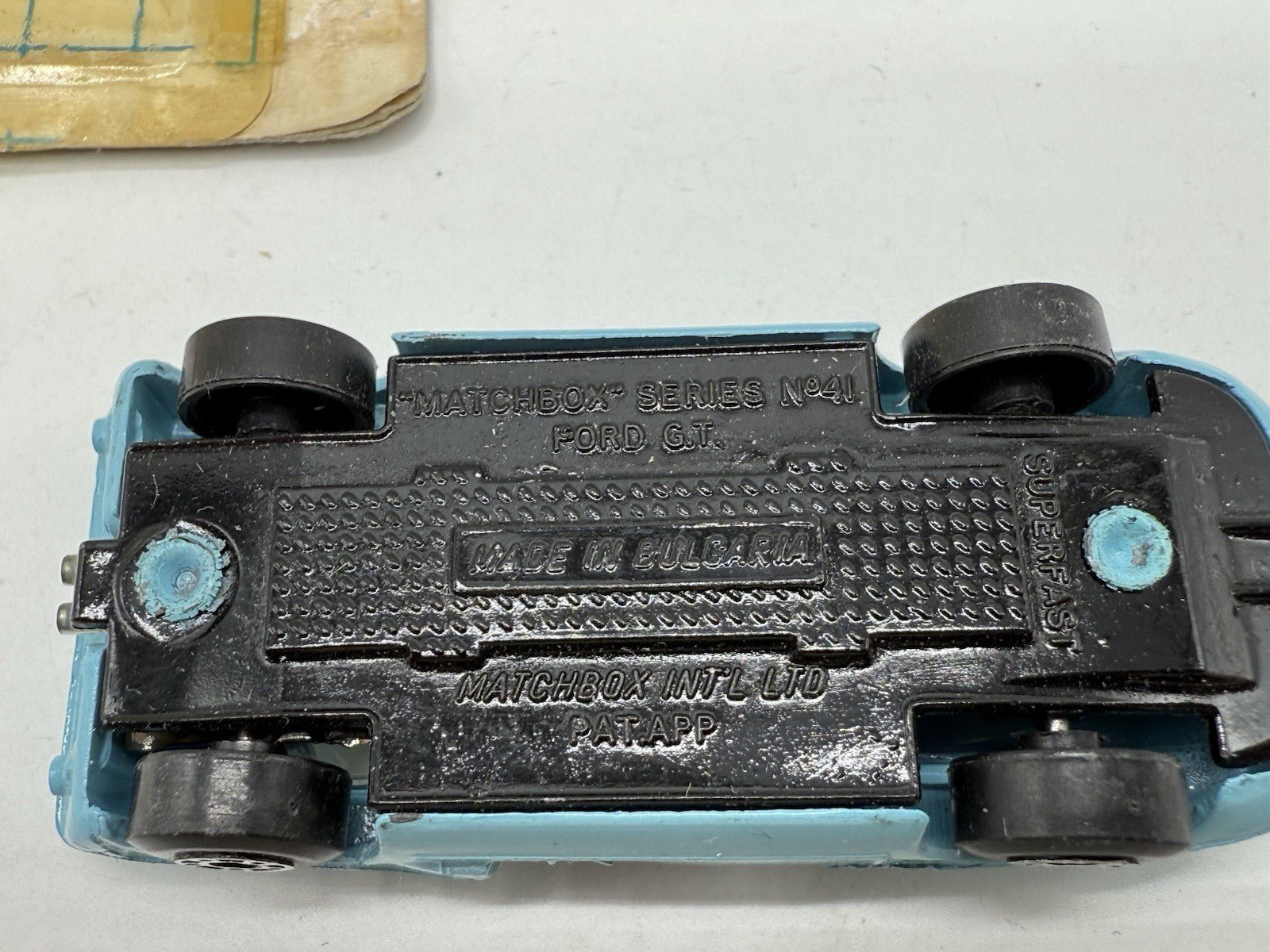 Matchbox Superfast Bulgarian Ford GT40 - Magic Matchbox