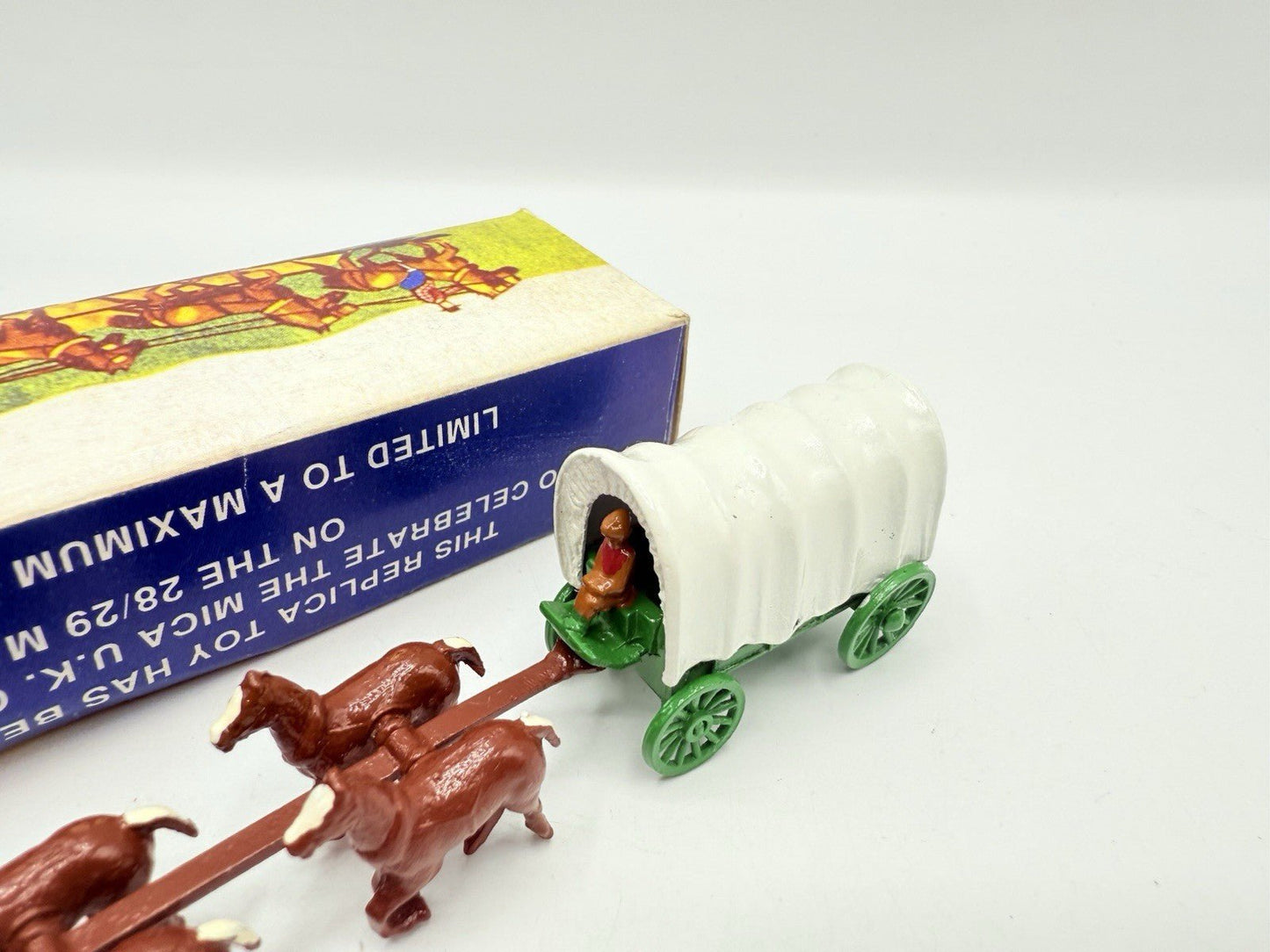 MICA Re - issue of the Matchbox Lesney MOKO Covered Wagon No. 383 of 650 issued - Magic Matchbox