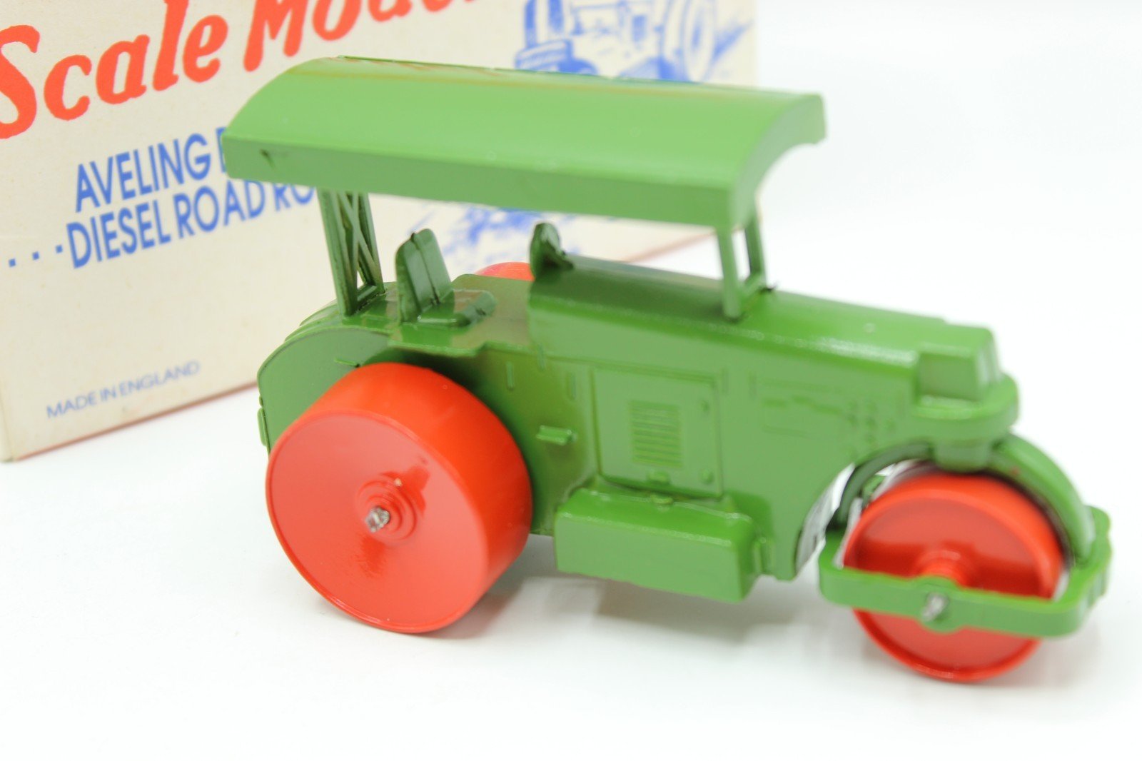 MICA "The Perfect Toy" Aveling Barford Diesel Road Roller - Re - issue of Lesney - Magic Matchbox