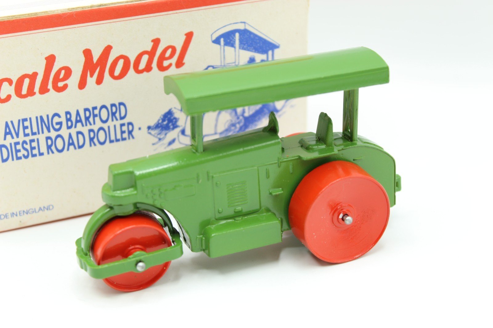 MICA "The Perfect Toy" Aveling Barford Diesel Road Roller - Re - issue of Lesney - Magic Matchbox