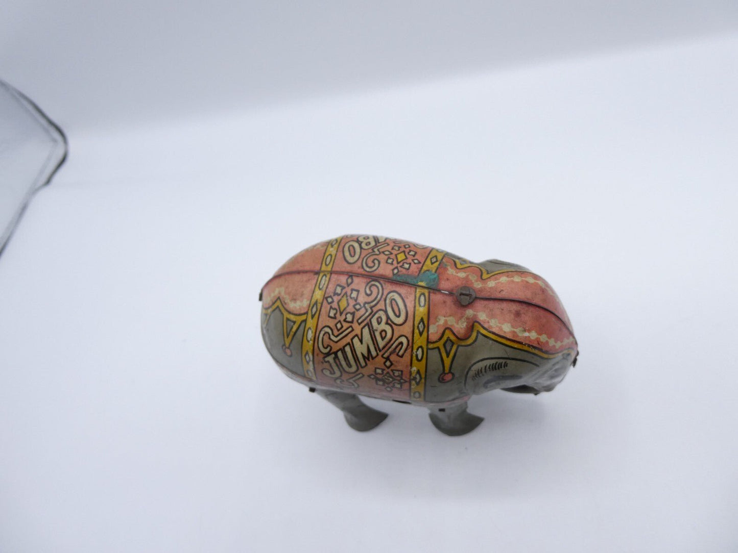 Moko Lesney Matchbox Tinplate Clockwork Jumbo The Walking Elephant - Working - Magic Matchbox