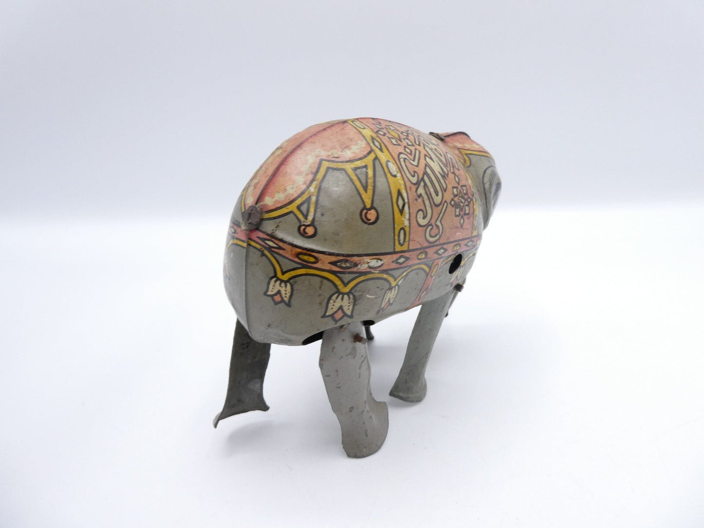 Moko Lesney Matchbox Tinplate Clockwork Jumbo The Walking Elephant - Working - Magic Matchbox