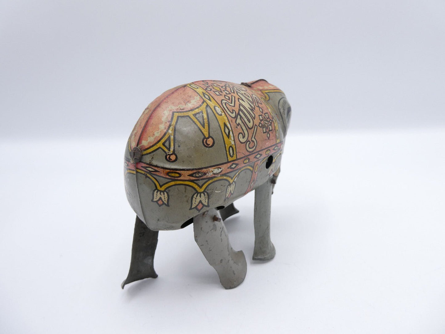 Moko Lesney Matchbox Tinplate Clockwork Jumbo The Walking Elephant - Working - Magic Matchbox